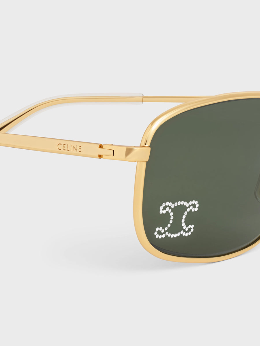 CELINE CL40285U 30N | METAL DOURADO