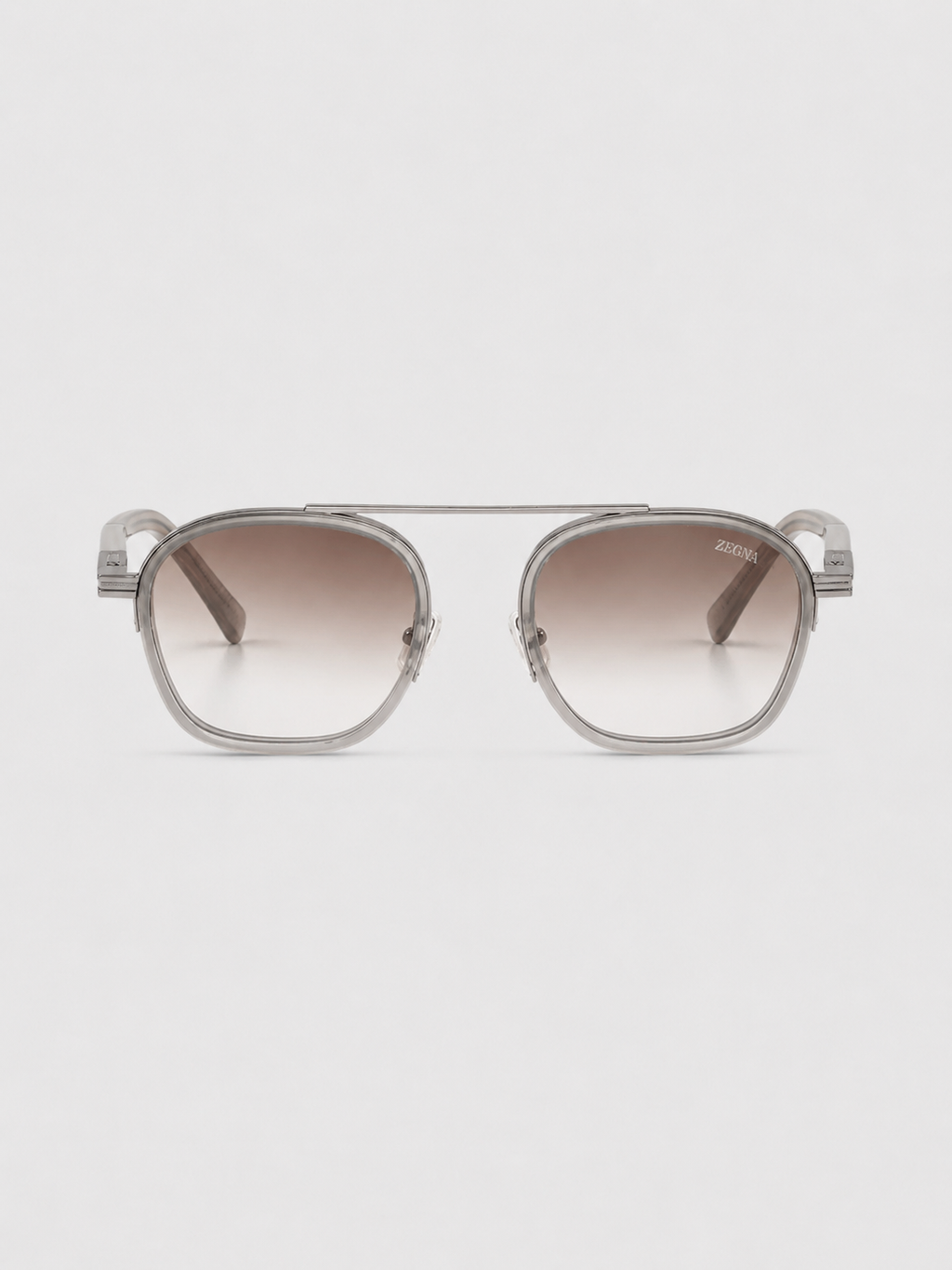 Óculos de Sol ZEGNA EZ0231 20B — Cinza em Material Misto