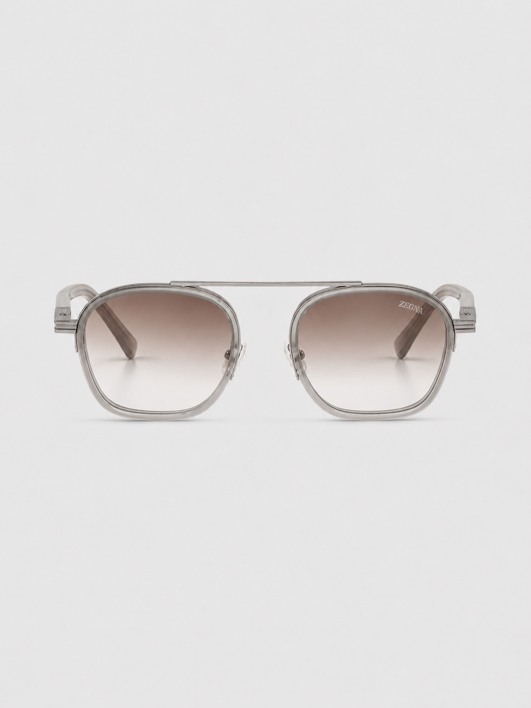 Óculos de Sol ZEGNA EZ0231 20B — Cinza em Material Misto