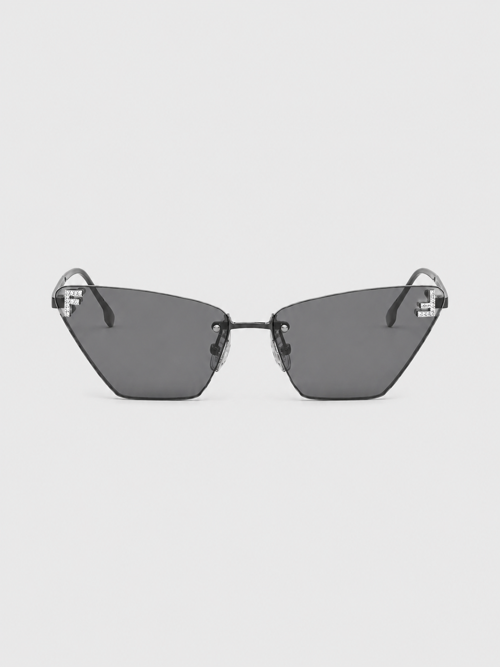 Óculos de Sol FENDI FE4160US 14A — Preto em Metal