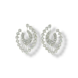 Brinco Leque de Diamantes