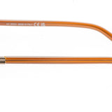 Óculos Zegna - Caramelo Metal e Acetato