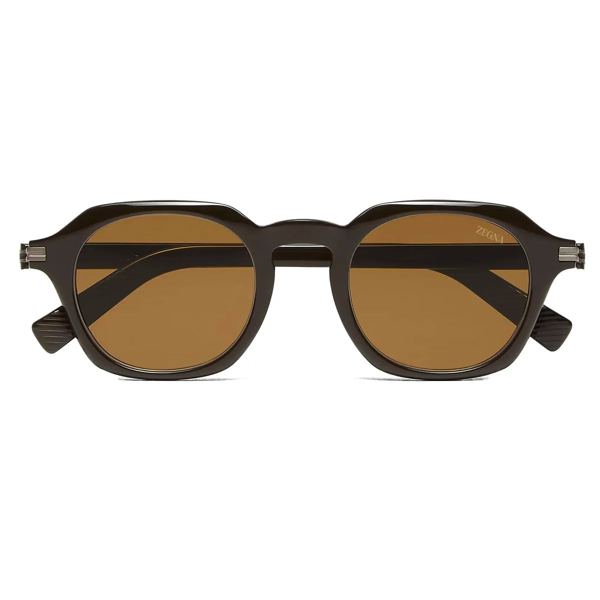 ZEGNA EZ0286 48E | ACETATO MARROM