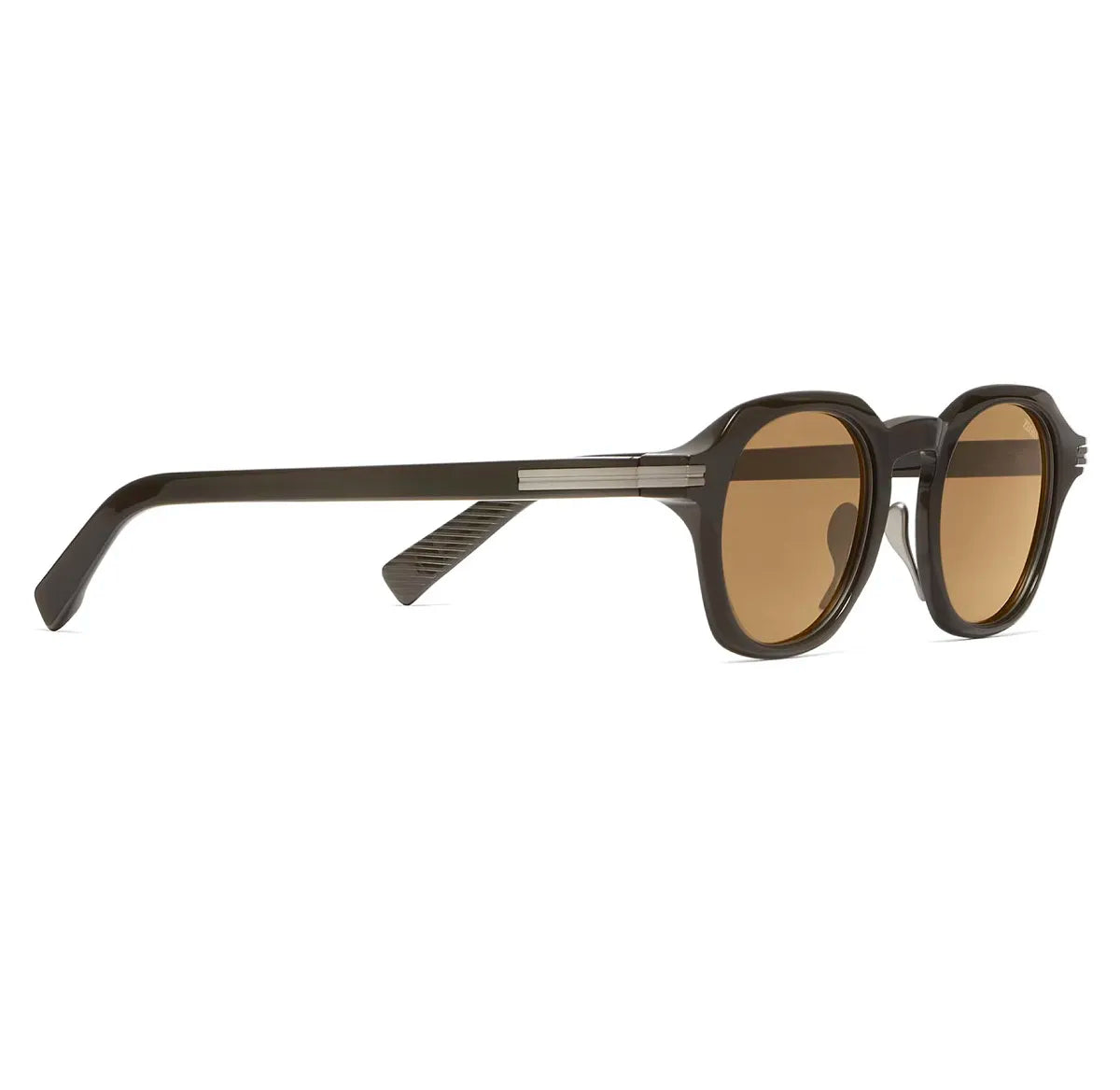 ZEGNA EZ0286 48E | ACETATO MARROM