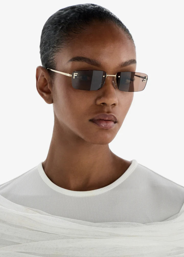 FENDI FE4172US 32G | METAL DOURADO